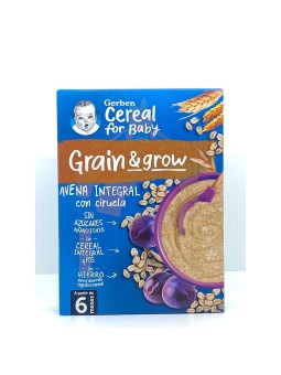 Gerber avena con ciruela