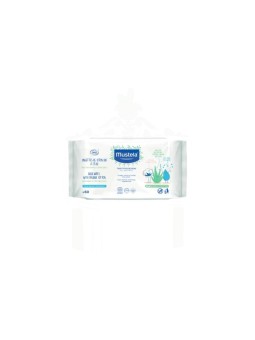 Mustela toallitas al agua...